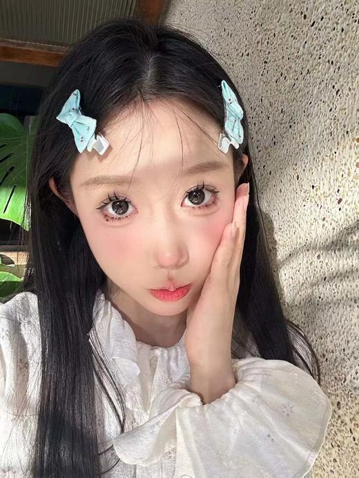 flowercolor 美瞳半年抛 无辜泡泡 直径14.2mm着色13.4mm 商品图7