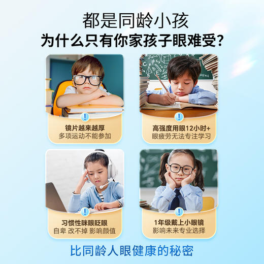 【闪电团长粉丝专属】初高中必备，好视力青少年护眼贴，适用10岁以上，舒缓学生眼疲劳 商品图1