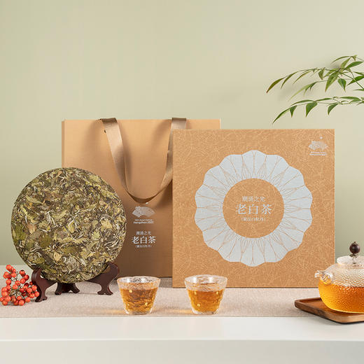 艺福堂潮涌之光白牡丹老白茶礼盒300g 商品图0