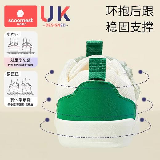 科巢新款儿童学步鞋女童鞋子软底透气宝宝春秋季婴儿防滑机能鞋 商品图1