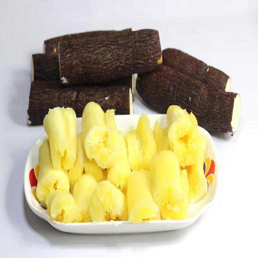 【分仓直发包邮】广西灵山黄肉木薯带皮3斤 商品图2