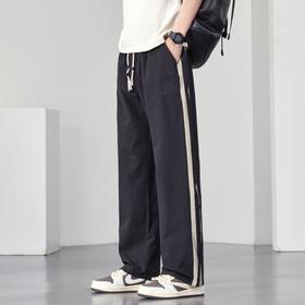 【DYF】大依优型大码男装直筒休闲裤运动长裤子加肥加大松紧腰宽松休闲风