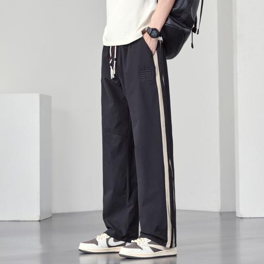 【DYF】大依优型大码男装直筒休闲裤运动长裤子加肥加大松紧腰宽松休闲风 商品图0