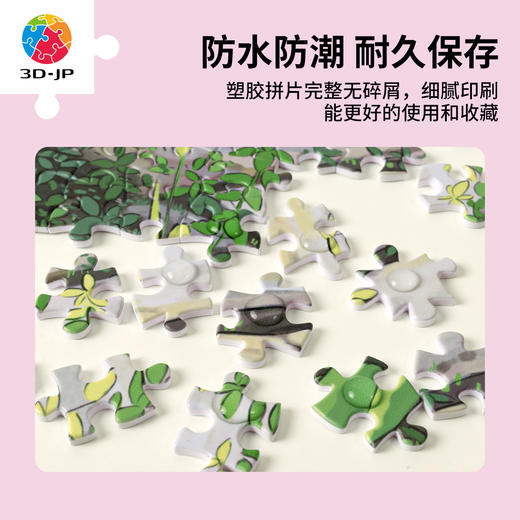 300片 平面拼图 塑料拼图 H2815 李宁静-人间四季系列-春分 商品图4