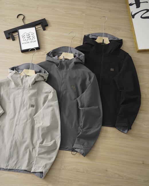 点此购买 可隆春秋季男士GTX 2L戈尔户外休闲衣防水整衣无缝压胶工艺冲锋衣 LL 309595 商品图11