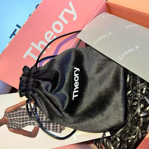 原单正品Theory国外专柜限定款，进口双层醋酸板材|一体成型|纯手工打磨｜
尺寸:长10cm 商品图2