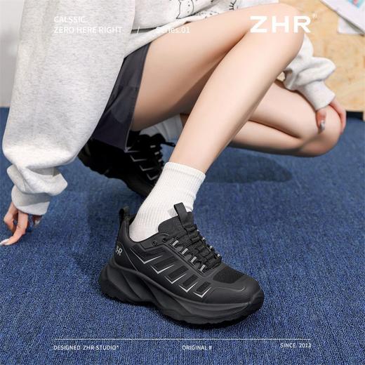ZHR则则厚底增高运动休闲鞋2025春新款百搭透气耐磨超轻便女鞋ins 商品图6