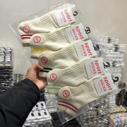 每双都有吊牌【春夏低筒短袜！韩系设计】春秋韩系低筒袜子女士短袜春夏季薄款透气棉袜女生运动短筒袜。ry 商品图4