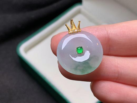 平安扣翡翠吊坠 商品图1