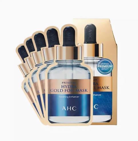 自营（云鑫）-韩国AHC 24k金箔锡纸蒸汽黄金面膜 修复补水紧致高端 商品图2