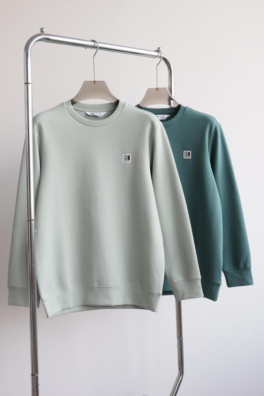 2H 出口单 双面布 宽松圆领卫衣 WY895 商品图1