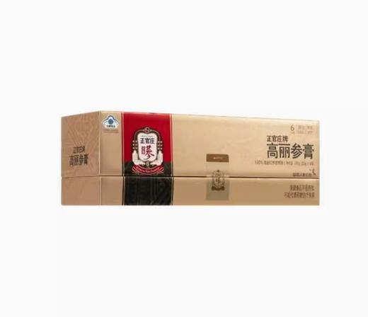 自营（云鑫）-韩国正官庄6年根高丽参膏30g*4瓶红参人参皂苷浓缩免疫调节带手提袋 商品图0
