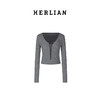 HERLIAN 2025年春季女士蝴蝶结装饰轻薄长袖针织衫 商品缩略图4