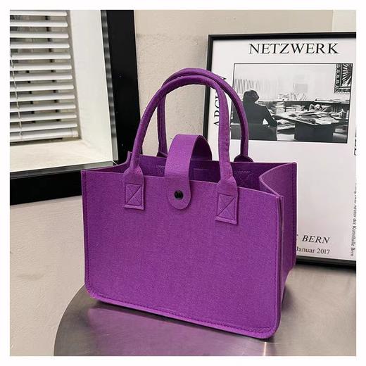 环保手提袋(毛毡包)(30cm*20cm*17cm)  礼品 化妆包 商品图0