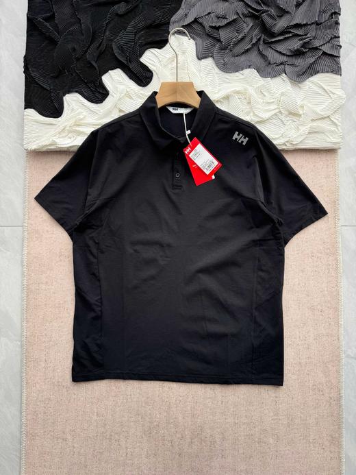 点此购买 海丽汉森春夏季男士户外运动吸湿速干POLO衫 LL 309601 商品图3