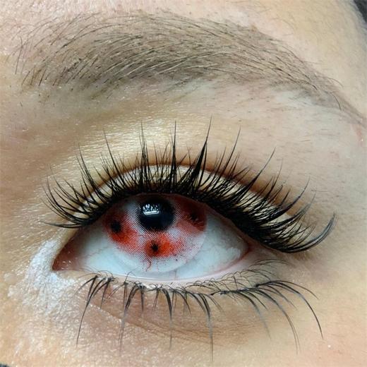 NinaMond半年抛  | 强制爱&血滴黑丝带&灵魂失乐园&恶之必要&伯爵血痕  14.5mm白狮参考着色待测 半年抛2片 商品图8