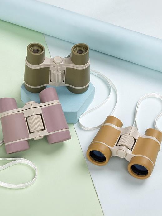 【户外露营郊游好实用！韩风儿童远镜】新款儿童望远镜户外玩具彩色防摔橡胶双筒望远镜，带孩子一起 探索大自然的奥秘。ry 商品图0