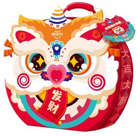 阿麦斯  4D水果爆汁软糖375g--礼盒装