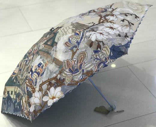 优品堂『如花如歌』黑胶五折超轻太阳伞 商品图7