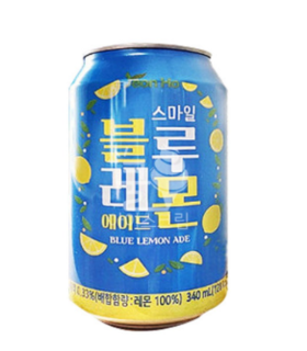 스마일 블루레몬 340ml