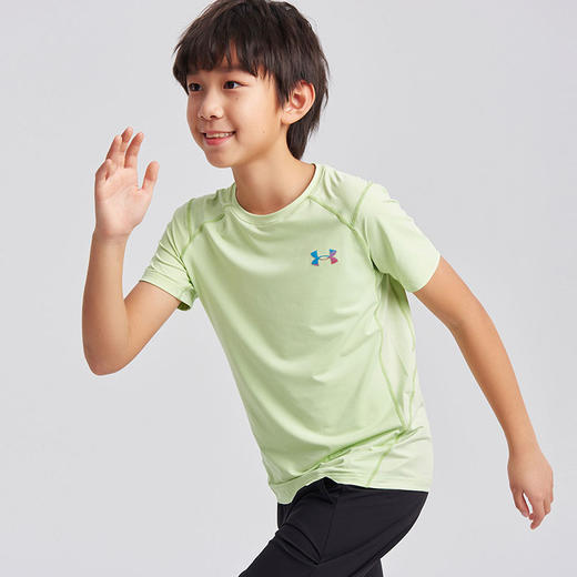 【12月-特惠福利】Under Armour安德玛男童新款【速干】圆领短袖T恤243120537超低折扣 商品图7