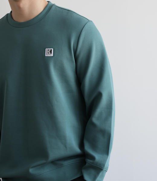 2H 出口单 双面布 宽松圆领卫衣 WY895 商品图0