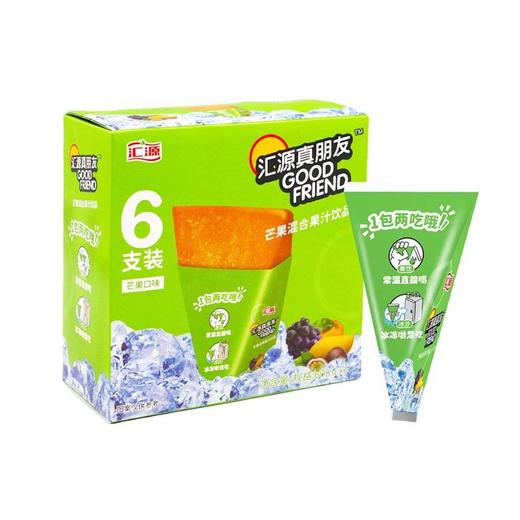 汇源真朋友芒果混合果汁60ml*6支 商品图0