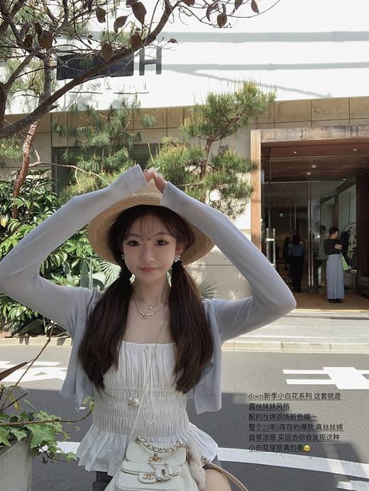 金蘑菇菇 XS码 花束恋爱/碎花慵懒度假风连衣裙夏 商品图2