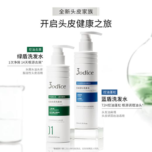 3odice三蒂丝 控油去屑洗发水油屑头适用【中欧专属】 商品图3