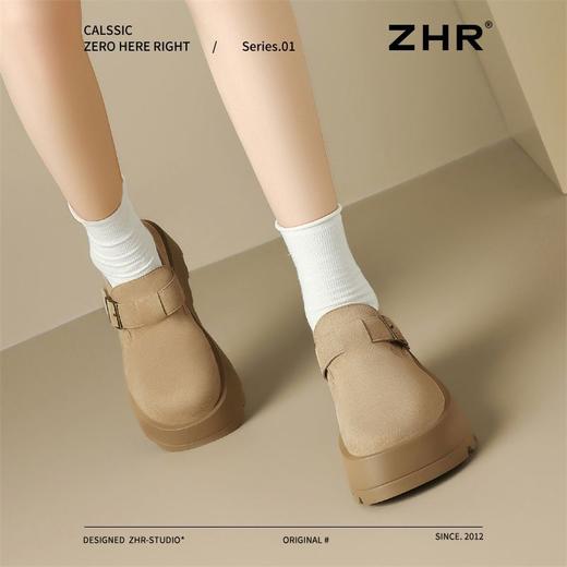 ZHR则则厚底增高勃肯鞋女2025春季新款百搭ins轻便休闲女鞋博肯鞋 商品图7
