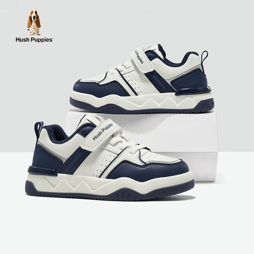 防滑软底撞色板鞋HPSQND22SD003 | 暇步士 复古休闲  儿童防滑软底 撞色板鞋HPSQND22SD003 商品图3