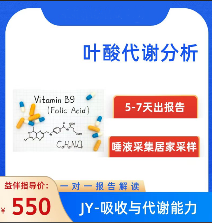 叶酸代谢基因检测