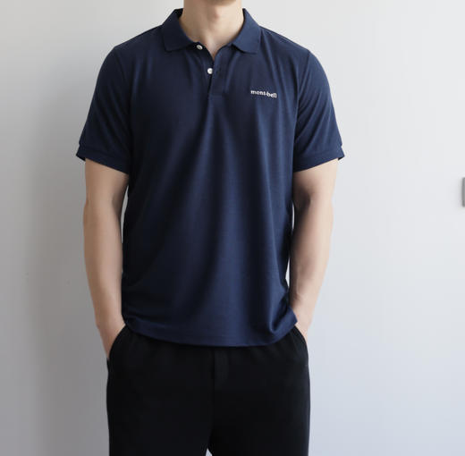 M0NTBE11 速干混纺 翻领POLO衫 tx377 商品图0