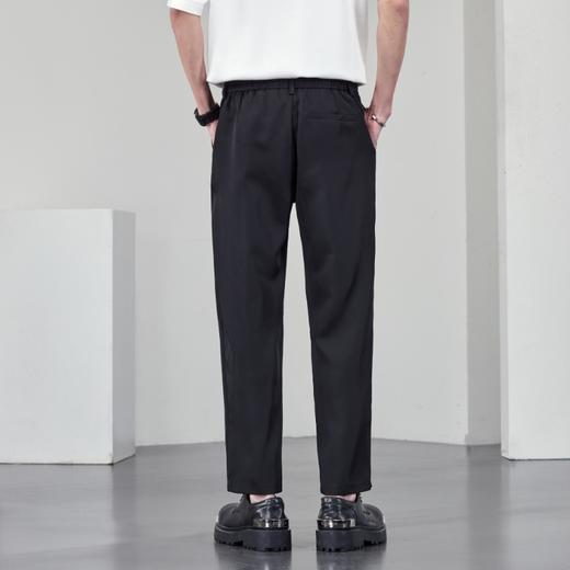 【DYF】大依优型大码小西裤九分裤直筒冰丝休闲裤子西装裤男士修身春夏季 商品图1