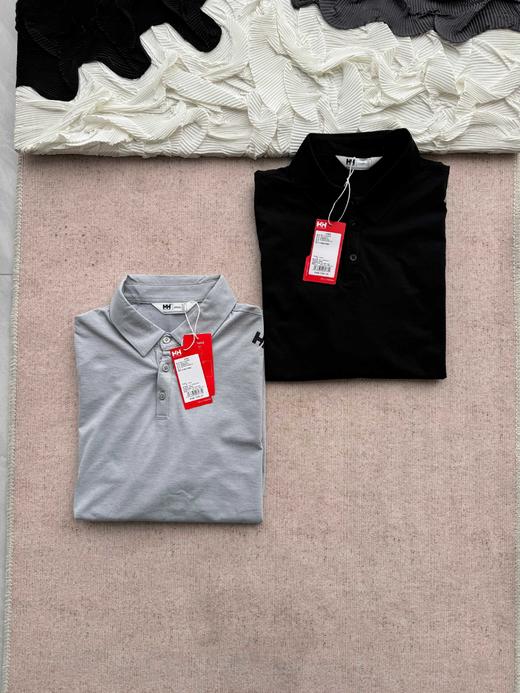 点此购买 海丽汉森春夏季男士户外运动吸湿速干POLO衫 LL 309601 商品图8