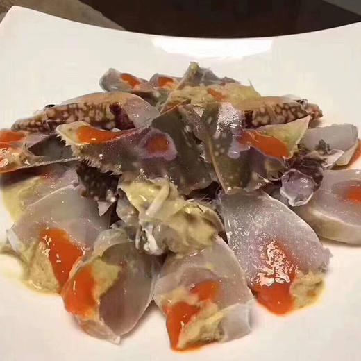 野生红膏梭子蟹 白玉蟹肉 红玉蟹膏 肥美鲜甜 商品图2