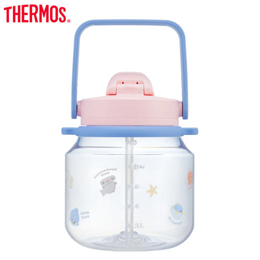 膳魔师  tritan 吸管杯1200ml 海洋总动员系列 商品图1