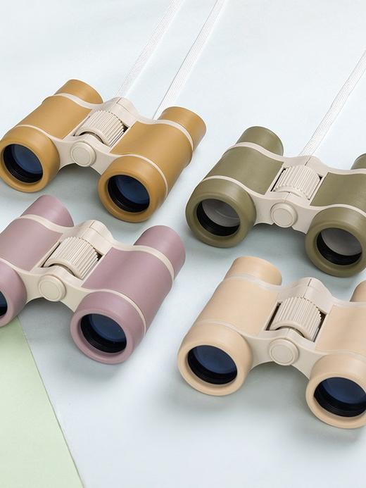 【户外露营郊游好实用！韩风儿童远镜】新款儿童望远镜户外玩具彩色防摔橡胶双筒望远镜，带孩子一起 探索大自然的奥秘。ry 商品图2