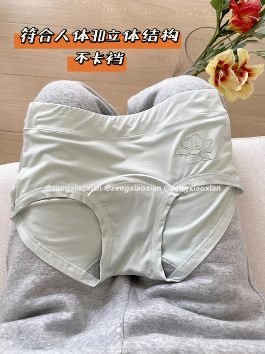 <曾小咸推荐> 莫代尔5A加长裆三角裤 【贴身衣物不退不换】 商品图2