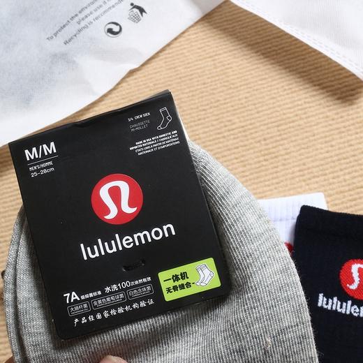 露露lulu袜一包5双装 lululemo*n男女款袜子来咯! 商品图12
