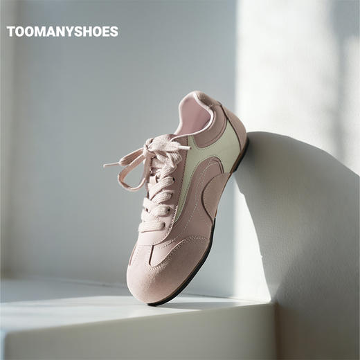Toomanyshoes左岸咖啡运动休闲复古阿甘鞋德训鞋女 商品图9