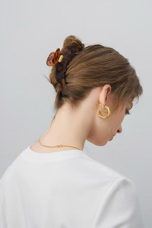 原单正品Theory国外专柜限定款，进口双层醋酸板材|一体成型|纯手工打磨｜
尺寸:长10cm 商品图12