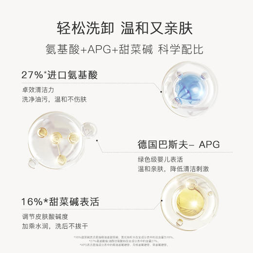 泊本温和舒缓洁颜蜜120ml 深层清洁毛孔洗卸男女氨基酸洗面奶洁面 商品图3