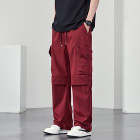 【DYF】大依优型大码男装直筒休闲裤运动松紧腰宽松休闲风长裤胖子