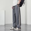 【DYF】大依优型大码男装直筒休闲裤运动长裤子加肥加大松紧腰宽松休闲风 商品缩略图1