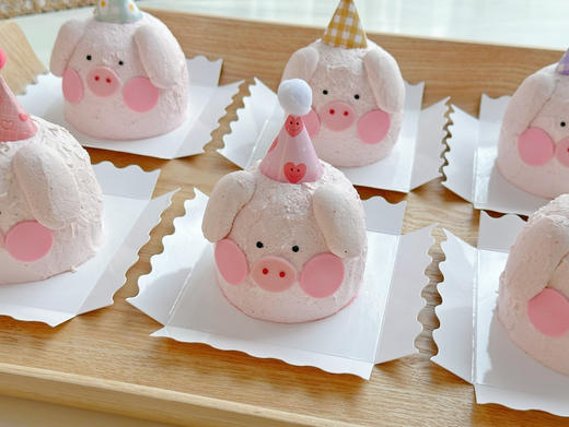 甜品  二月二限定·草莓小粉猪🐷MINI奶糕 商品图2