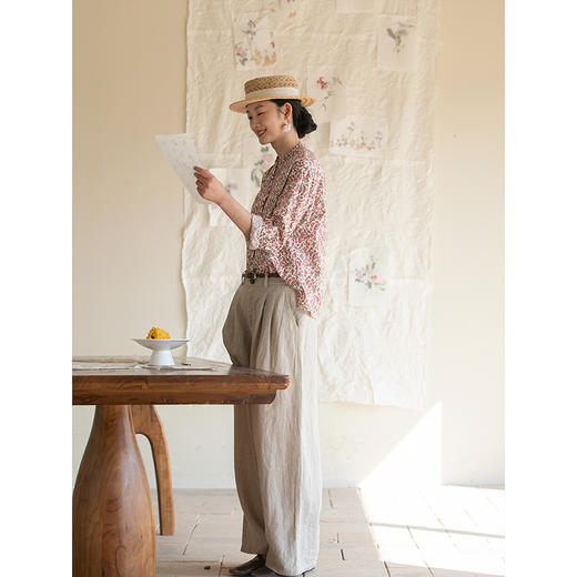 牧衣游原创印花80支新疆棉衬衫 限量福利款 卿辰【不支持会员折】 商品图3