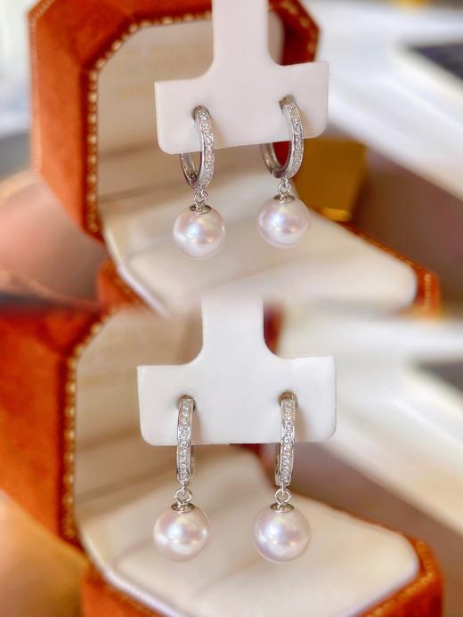 7mm-8mm akoya耳坠 商品图2