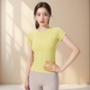 跃牌【美西西系列】lulu Swiftly Tech夏瑜伽服紧身女修身短袖速干恤运动健身上衣DX-218 商品缩略图2