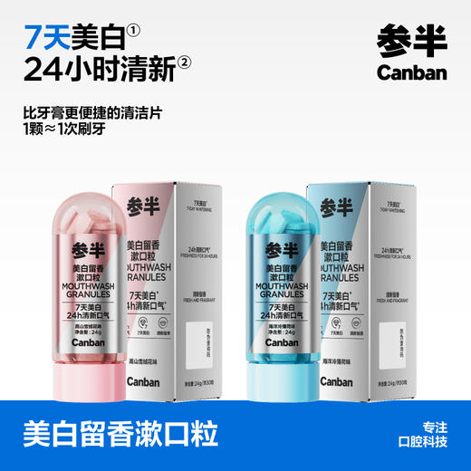 参半美白留香漱口粒-24g(0.8gX30粒) 商品图0